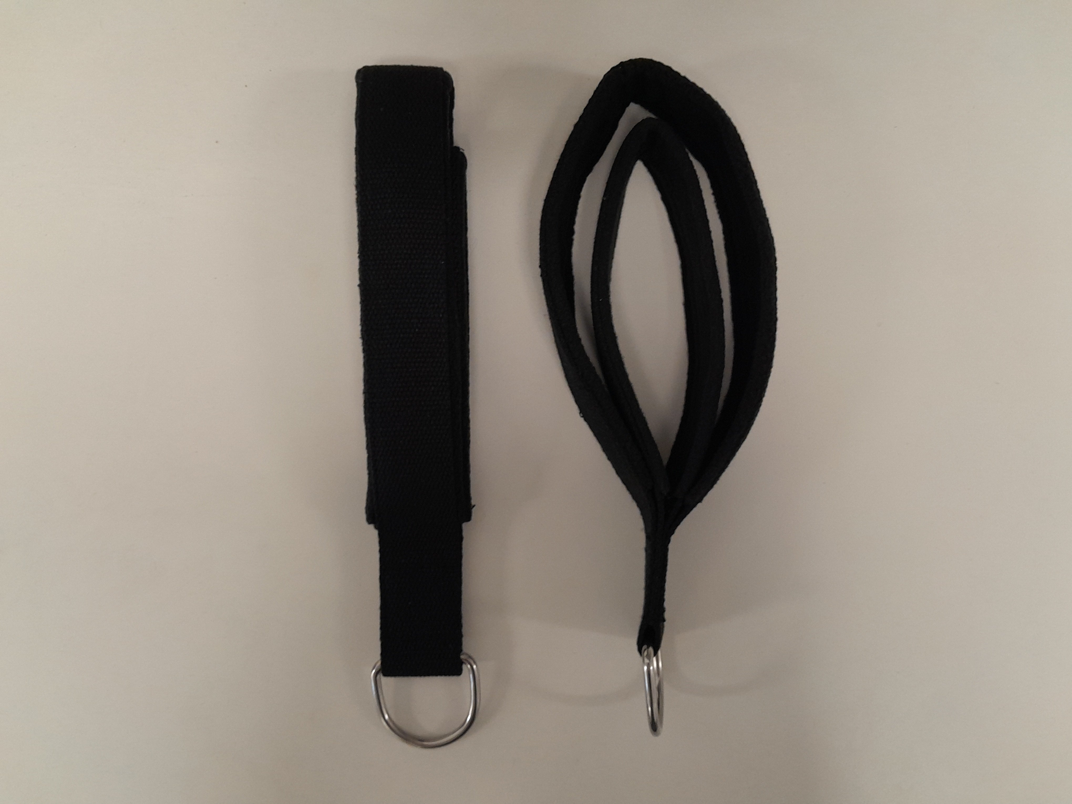 Dark Gray Aussie Pilates Double Loop Reformer Straps (Pair) Pilatesworld Accessories