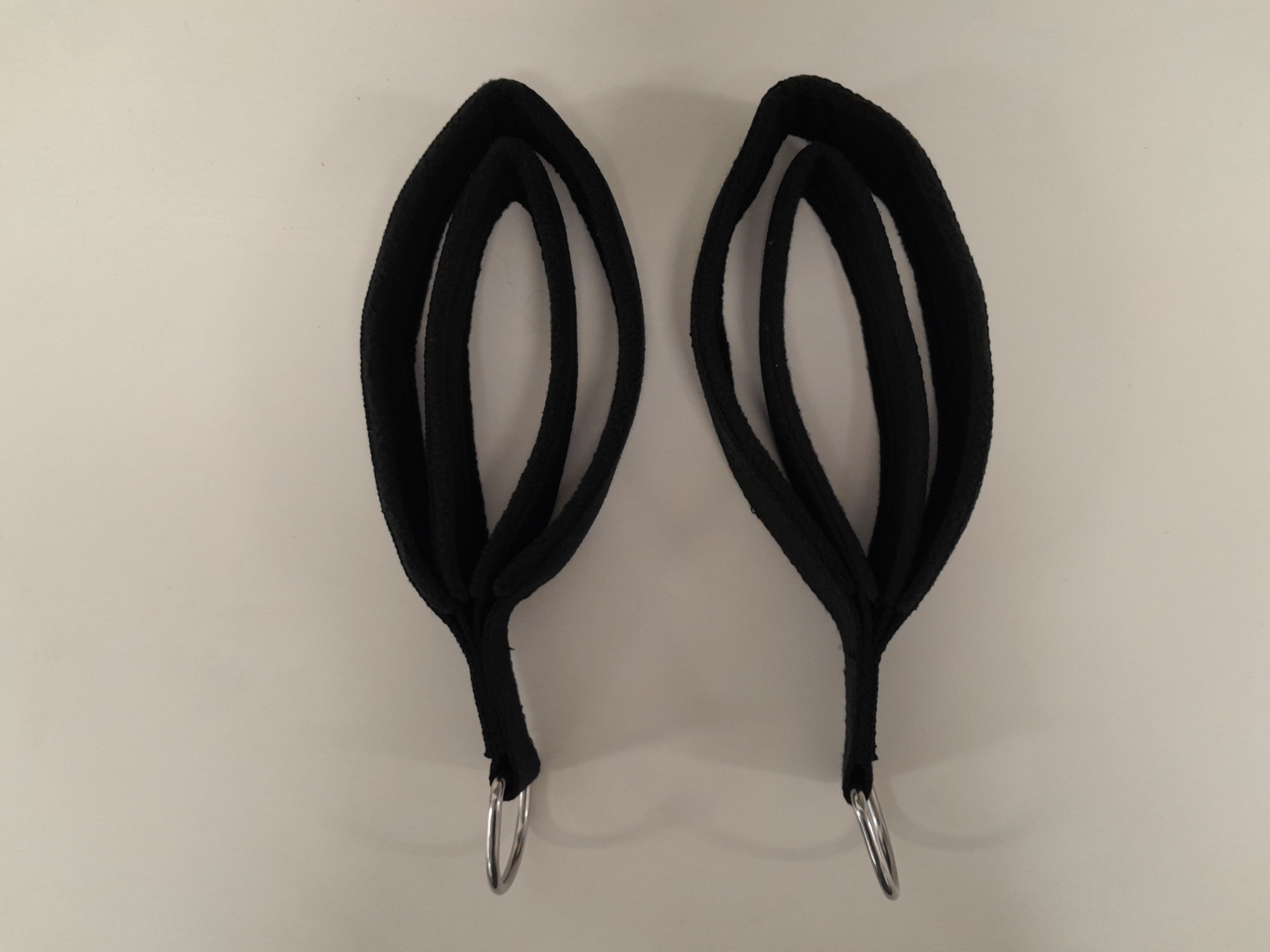 Dark Gray Aussie Pilates Double Loop Reformer Straps (Pair) Pilatesworld Accessories