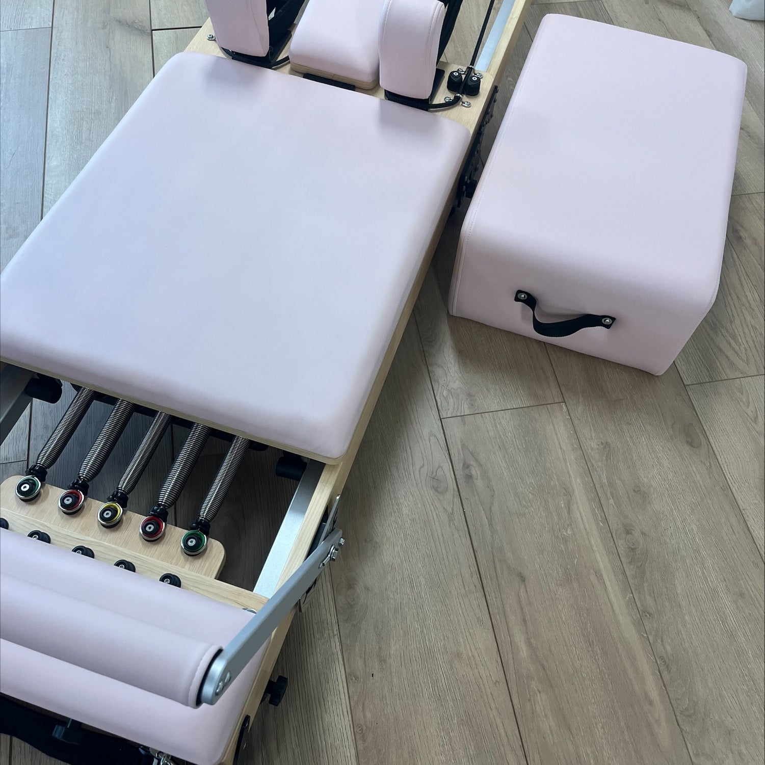 Light Slate Gray Haven Folding Reformer Pilatesworld Reformer