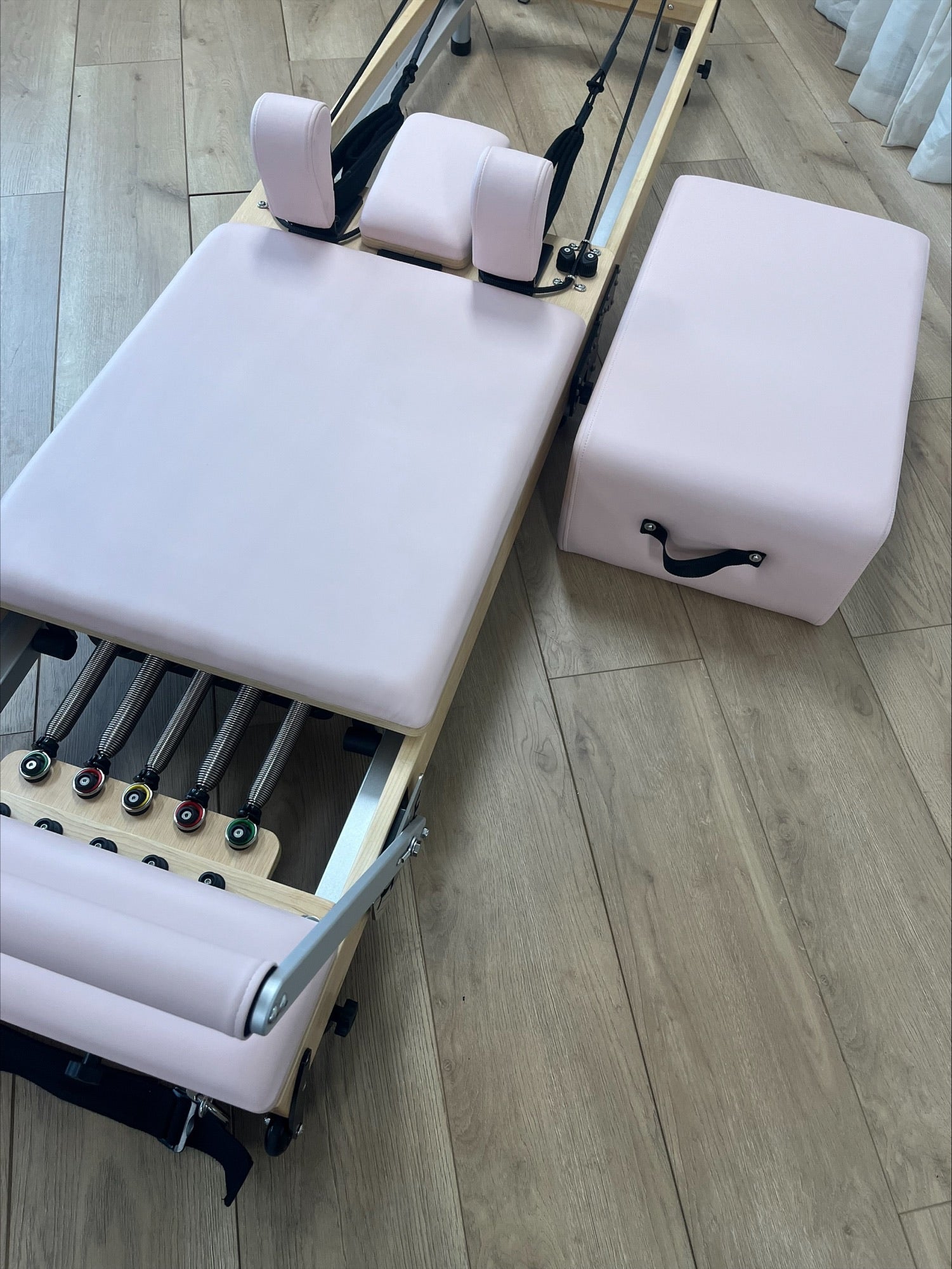 Light Slate Gray Haven Folding Reformer Pilatesworld Reformer