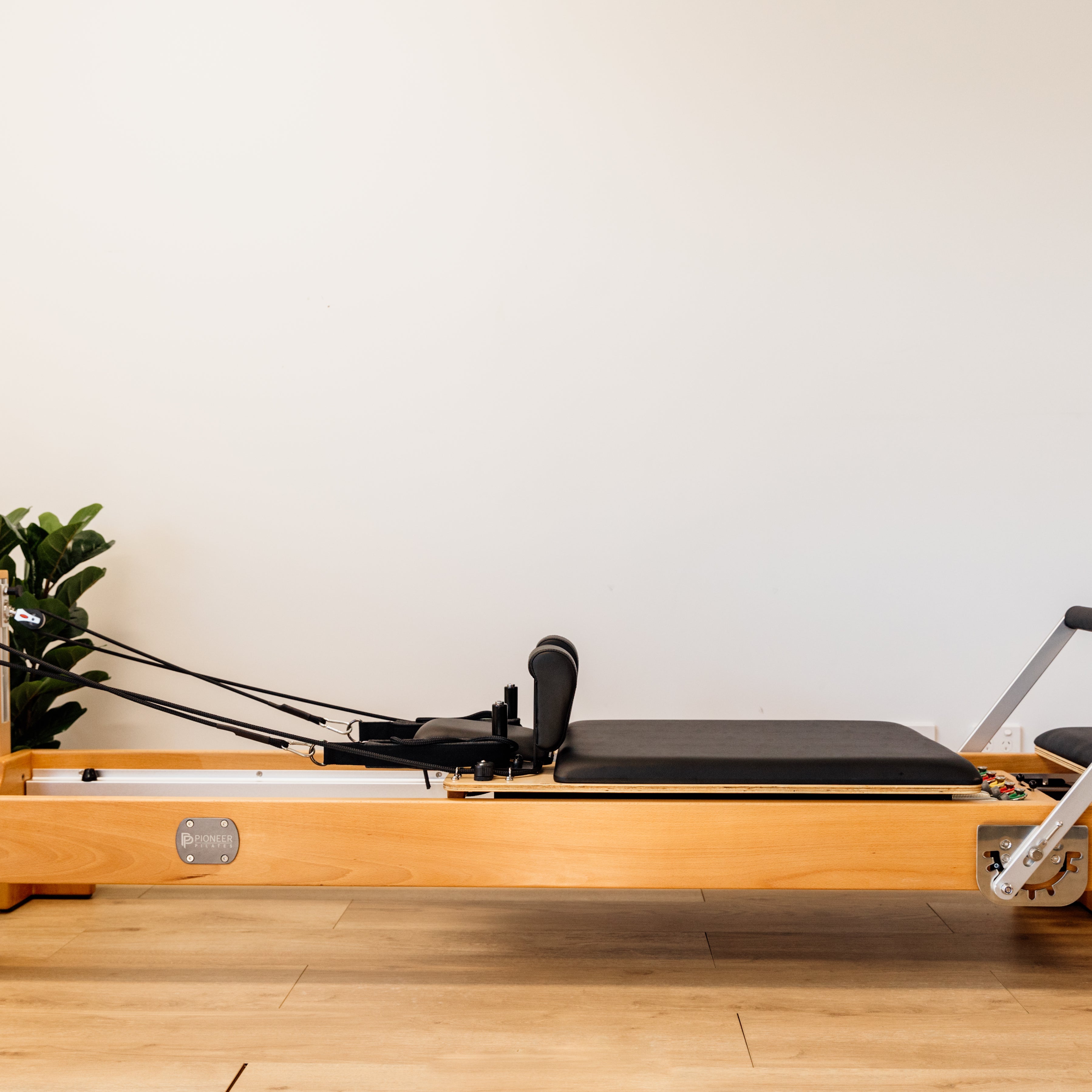 Light Gray Classic Studio Reformer by Pioneer Pilates Pilatesworld Reformer