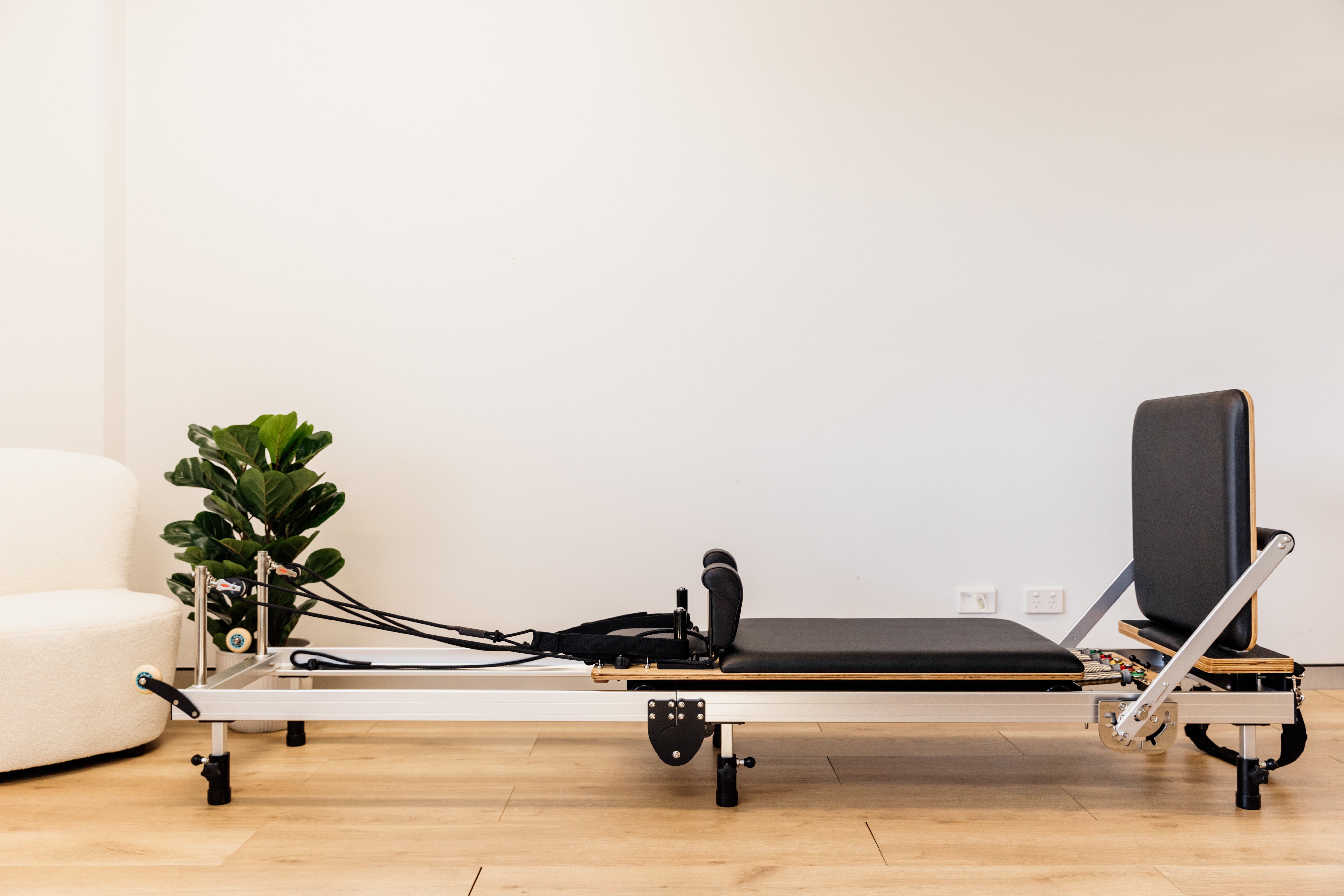Light Gray For Rent | Sport Folding Reformer by Pioneer Pilates | $39 P/W Pilates World