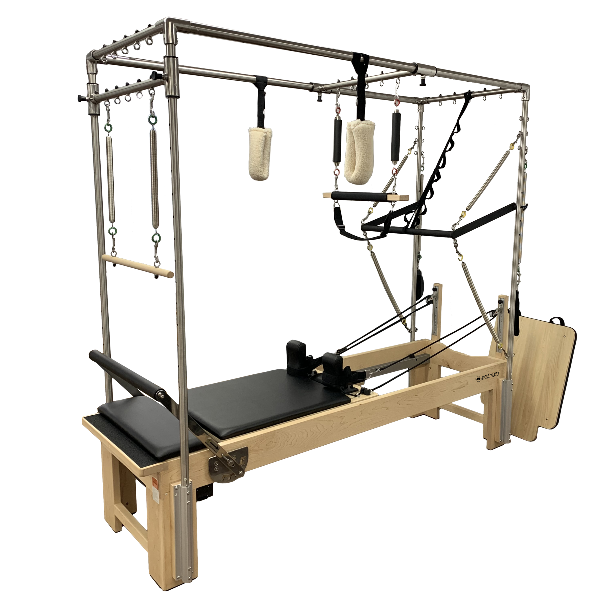 Dim Gray Full Trapeze Reformer by Aussie Pilates -PRE ORDER Pilates World Full Trapeze