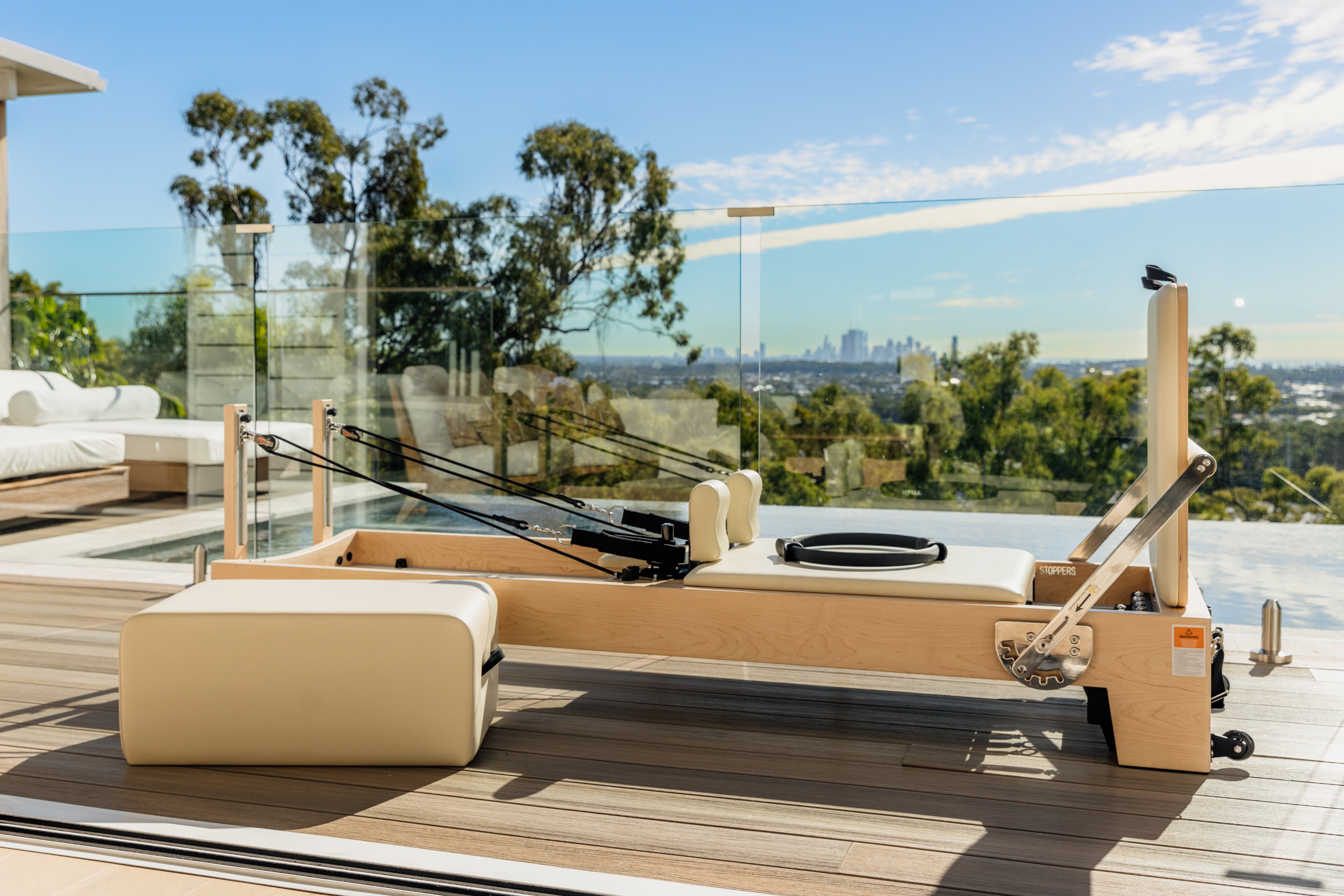 Gray Luxe Studio Reformer by Aussie Pilates Pilates World