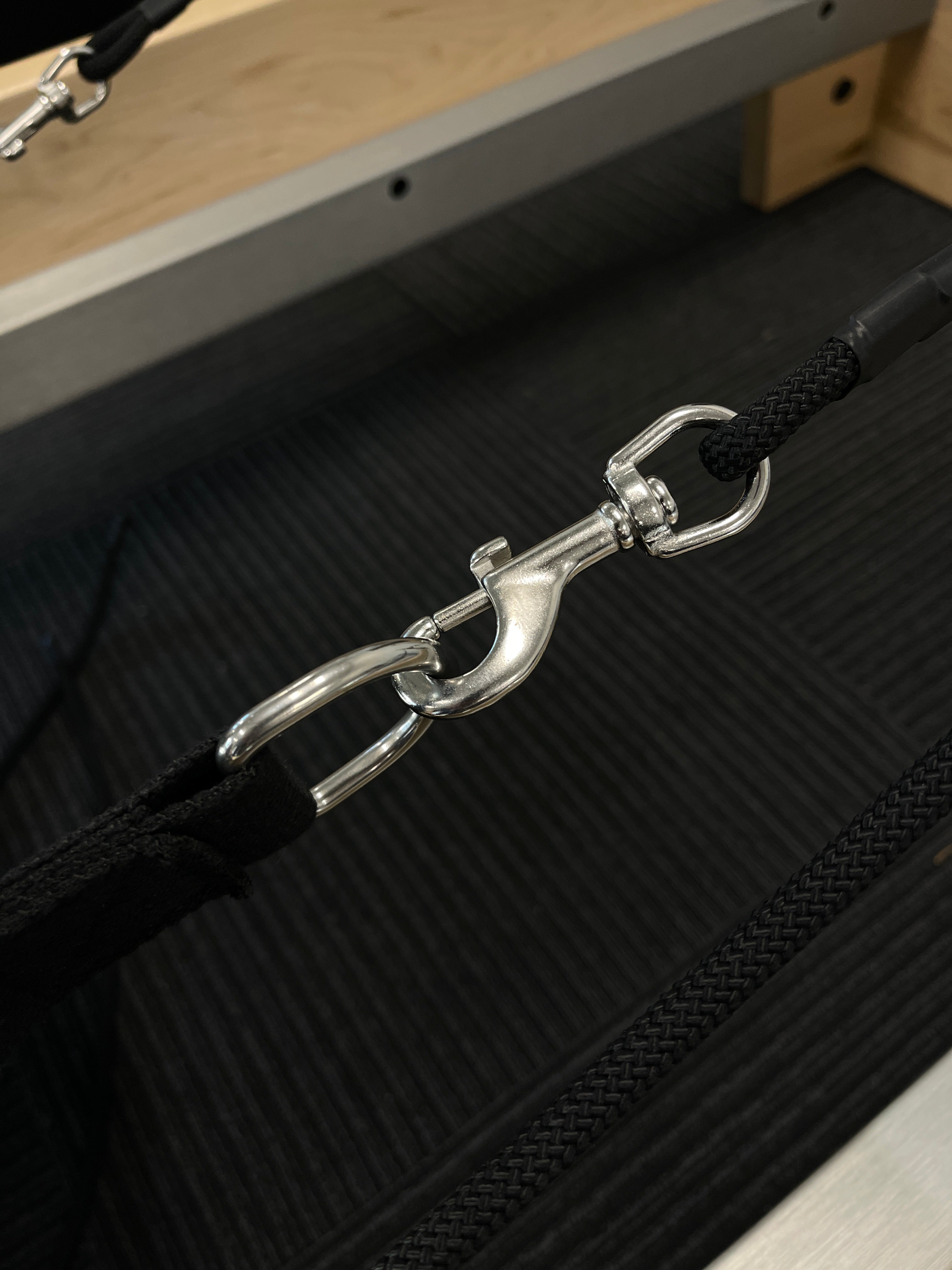 Black Aussie Pilates Ropes (Pair) Pilates World Accessories