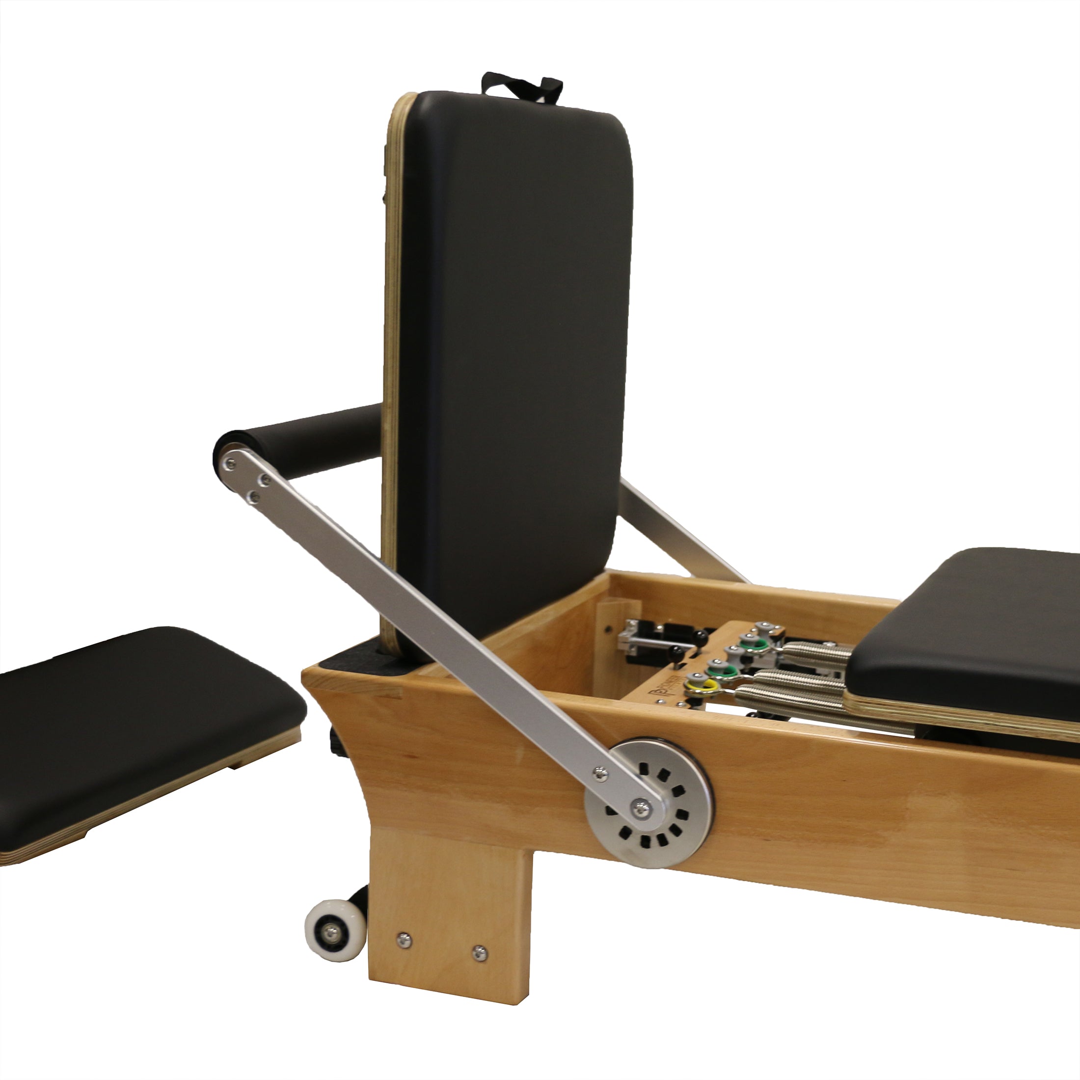 Dark Slate Gray Classic Half Trapeze Studio Reformer by Pioneer Pilates Pilatesworld Half Trapeze